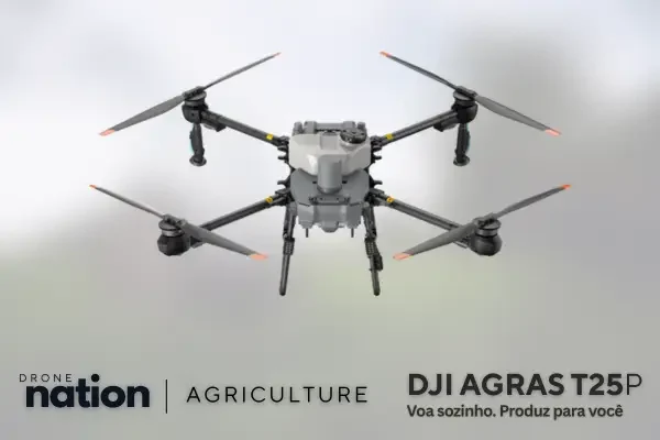 Drone DJI T25P – potência para aplicações agrícolas